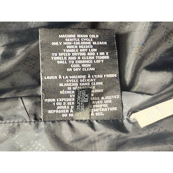 Cole Haan Women's Down Quilted Puffer Mid Length Coat 357SD357 Deep Black Sz M - Picture 6 of 16